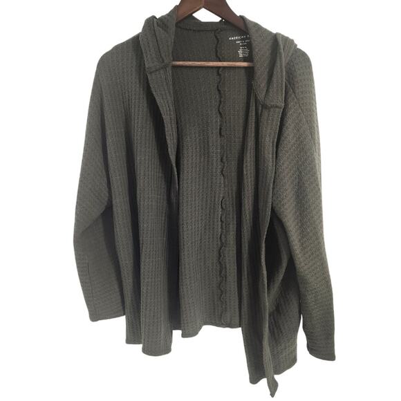 American Eagle Open Front Knit Cardigan Womens Size Medium M - Picture 1 of 3